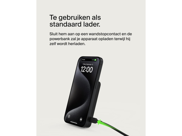 Belkin BoostCharge Pro draadloze 5000mAh-powerbank MagSafe – foto 8 – kavel bij XL Auctions