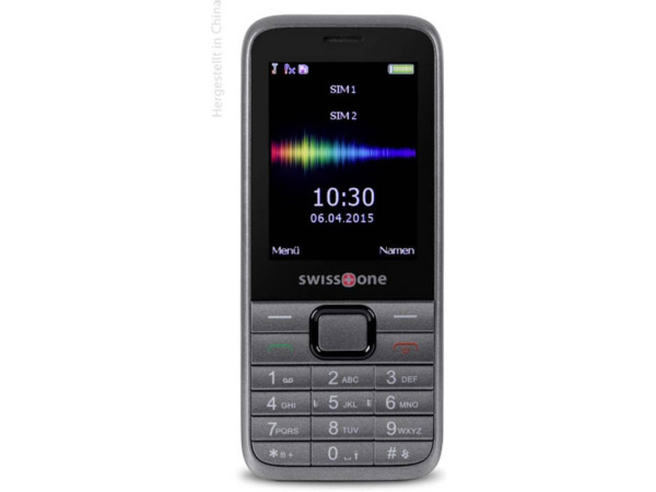 Swisstone SC 560 - Mobiele telefoon - Dual SIM - 2.4"