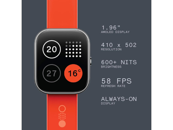 CMF by Nothing Watch Pro - Smartwatch - 1.96 AMOLED – foto 2 – kavel bij XL Auctions