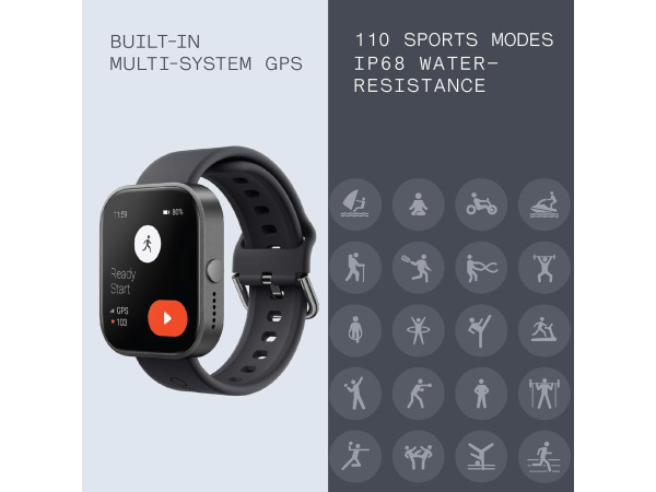 CMF by Nothing Watch Pro - Smartwatch - 1.96 AMOLED – foto 3 – kavel bij XL Auctions