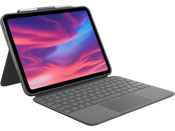 Logitech Combo Touch toetsenbordcase iPad (10e gen) QWERTZ – kavel bij XL Auctions