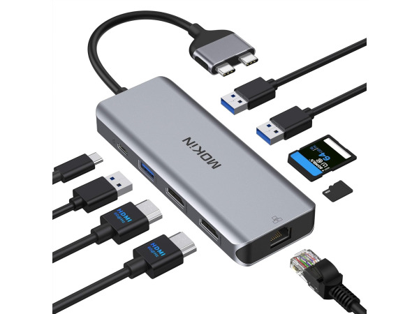 MacBook Pro HDMI 9-in-1 dockingstation - USB-C