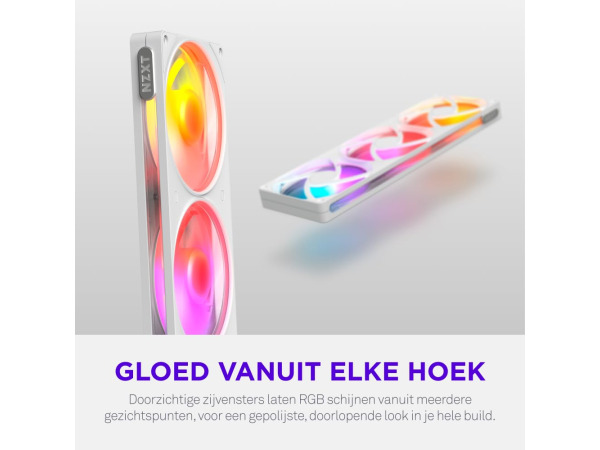 ZXT F360 RGB Reverse - 360mm Enkelram Reverse Fan - Wit – foto 6 – kavel bij XL Auctions