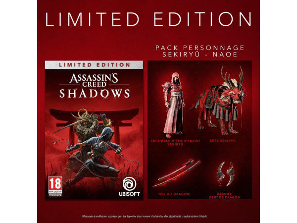 Assassin's Creed Shadows Limited Edition - FRANS – foto 3 – kavel bij XL Auctions