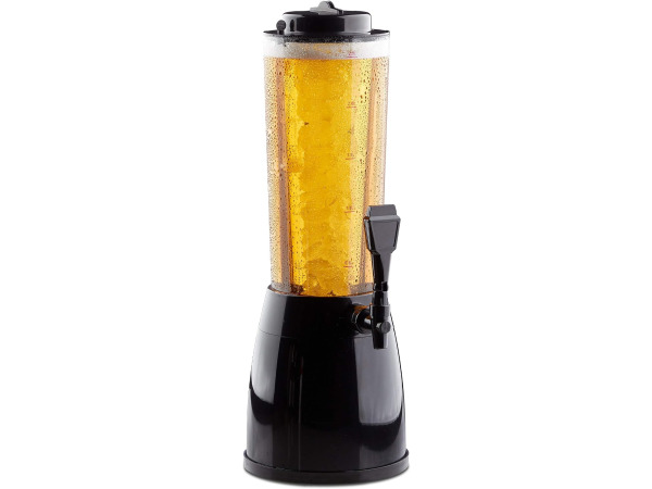 Relaxdays biertoren met tap - 2.5 L - 50 cm