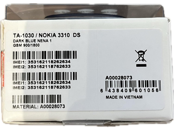 Nokia 3310 Dual Sim - Blauw – foto 3 – kavel bij XL Auctions