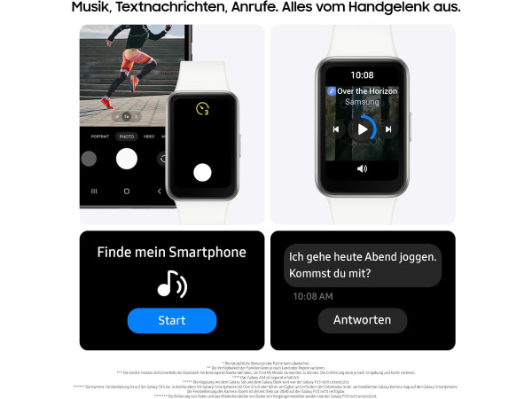 Samsung Galaxy Fit3 Smartwatch - activiteitstracker - zilver – foto 6 – kavel bij XL Auctions