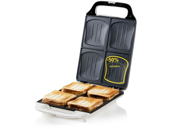 DOMO DO9064C Croque Family XXL - Tosti Apparaat (Scheurtje) – foto 5 – kavel bij XL Auctions