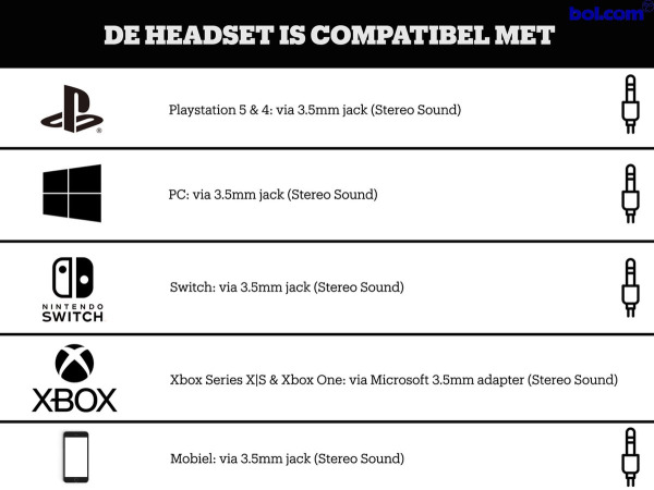 JBL Quantum 100 Zwart - Gaming Headset - Bedraad – foto 3 – kavel bij XL Auctions