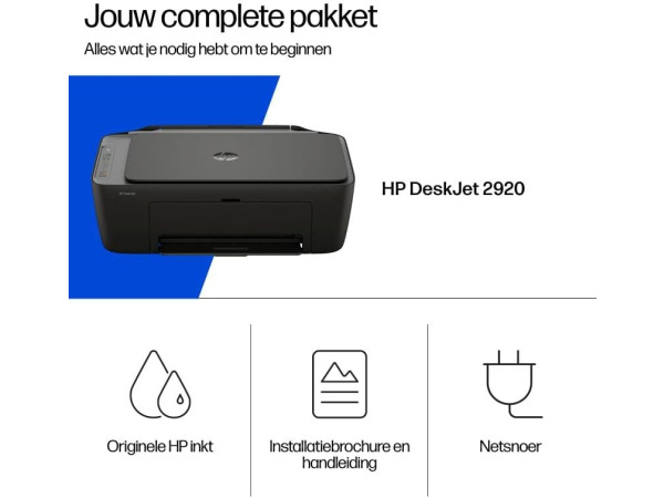 HP Deskjet 2920 All-in-One multifunctionele Kleur printer – foto 6 – kavel bij XL Auctions
