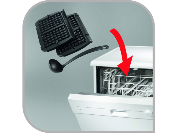 Tefal - XA724810 - Wafelvorm voor Optigrill en optigrill+ – foto 3 – kavel bij XL Auctions