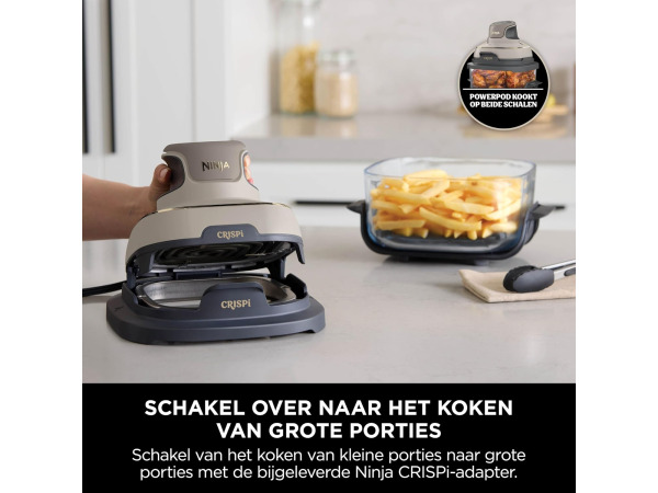 Ninja CRISPi Draagbare Airfryer 3,8L - 4-in-1 – foto 9 – kavel bij XL Auctions