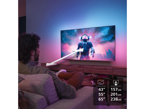 Philips Ambilight 43PUS8200 4K LED Smart TV 43 inch - Dolby – foto 12 – kavel bij XL Auctions