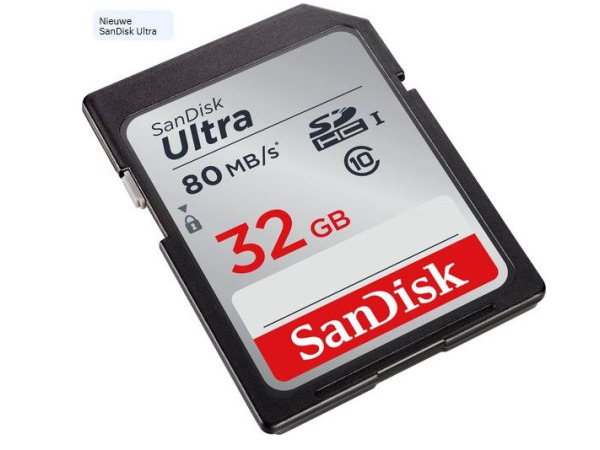 SANDISK Ultra® 32GB SDHC-kaart – Class 10, UHS-I – foto 2 – kavel bij XL Auctions