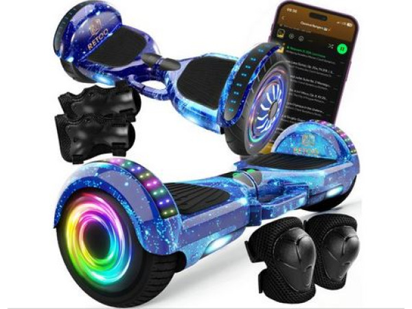 Elektrisch skateboard hoverboard 6.5 inch – foto 2 – kavel bij XL Auctions