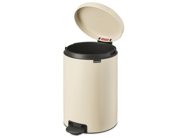Brabantia NewIcon Prullenbak - 20 liter - Soft Beige – foto 2 – kavel bij XL Auctions