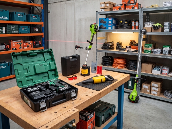 A-merk gereedschap, Machines & Outdoor – Metabo, Makita, Black & Decker, Fluke & Meer!