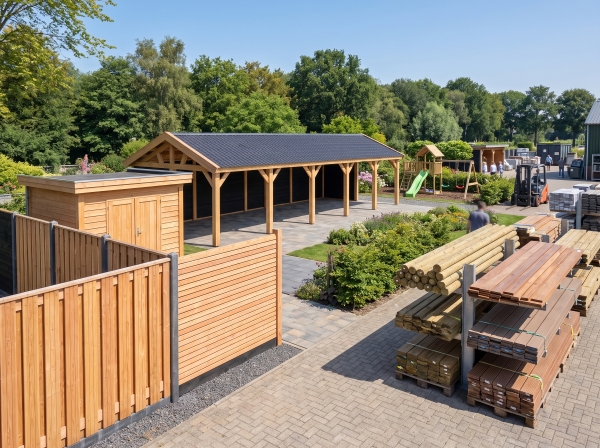Overkappingen, Tuinhuizen, Schuttingen & Tuinhout