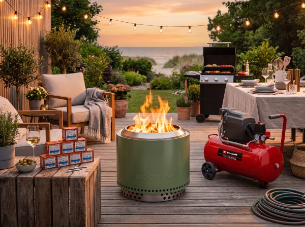 Zomerveiling - Strand - Keuken - Tuin - Gardena - Solo Stove