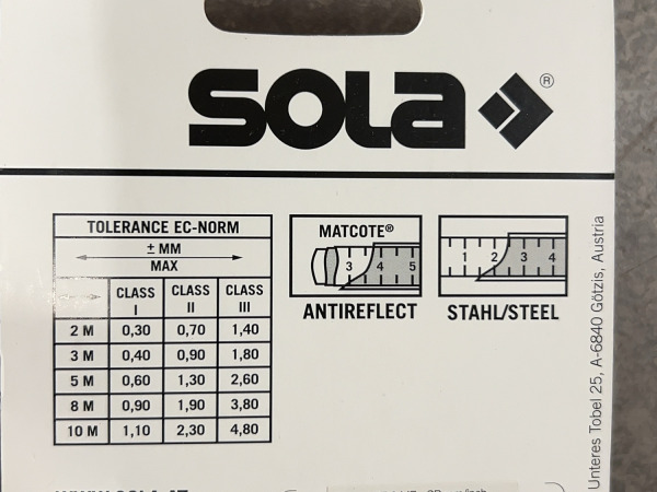24x Sola rolmaat 3m Protect – foto 4 – kavel bij XL Auctions