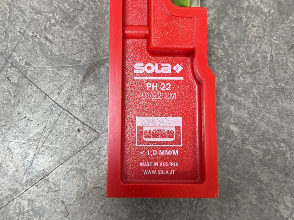6x Sola waterpas PH 22cm – foto 2 – kavel bij XL Auctions