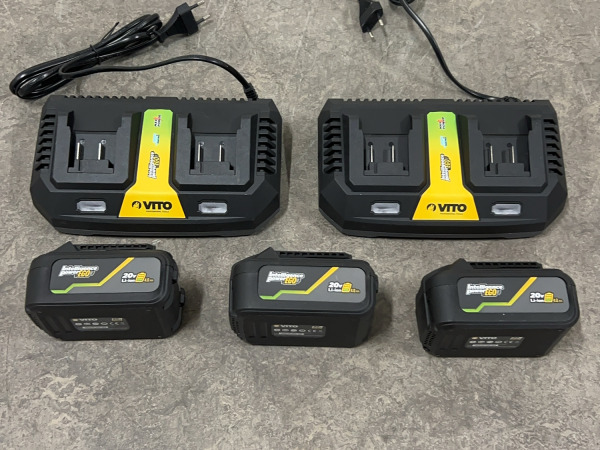 Vito accu en lader set 5-dellig 20V – foto 2 – kavel bij XL Auctions