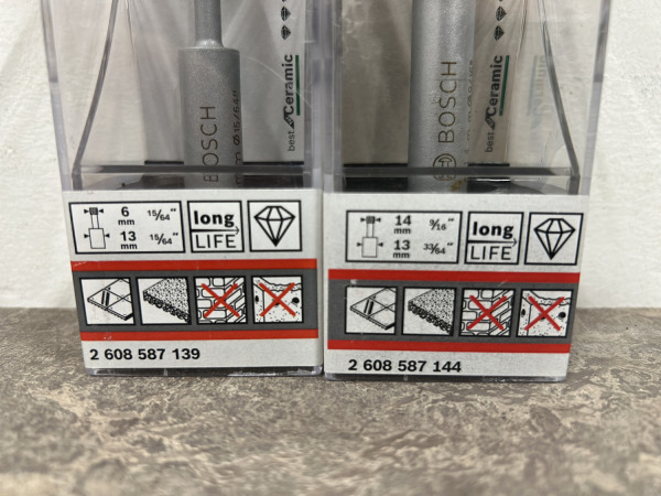 Bosch diamantboor set 4-delig – foto 2 – kavel bij XL Auctions