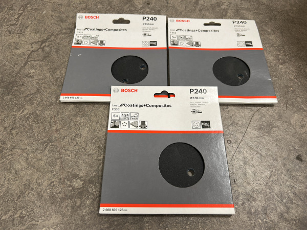 Bosch schuurschijf set 22-delig – foto 4 – kavel bij XL Auctions