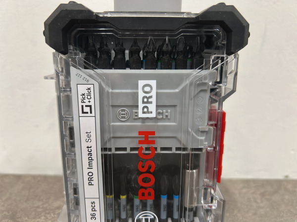3x Bosch schroefbitset 36-delig Pro Impact – foto 3 – kavel bij XL Auctions