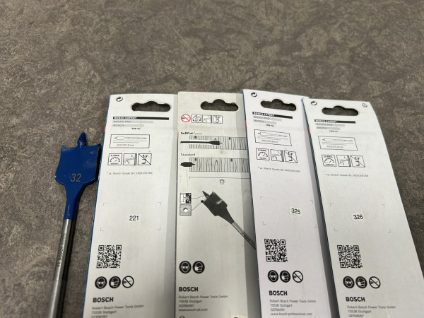 Bosch speedborenset 10-delig Self Cut Speed – foto 3 – kavel bij XL Auctions