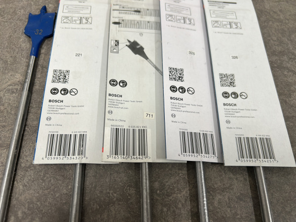 Bosch speedborenset 10-delig Self Cut Speed – foto 4 – kavel bij XL Auctions