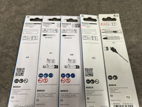 Bosch speedborenset 10-delig Self Cut Speed – foto 6 – kavel bij XL Auctions