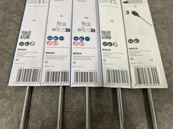 Bosch speedborenset 10-delig Self Cut Speed – foto 7 – kavel bij XL Auctions