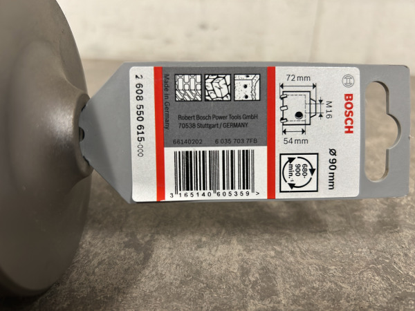 Bosch gatenboor ø90x72mm – foto 5 – kavel bij XL Auctions