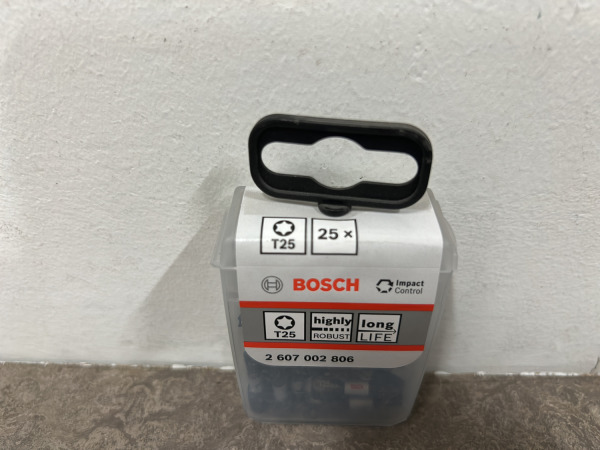 3x Bosch schroefbits 25mm Torx-25 Impact Control 25-pack – foto 2 – kavel bij XL Auctions