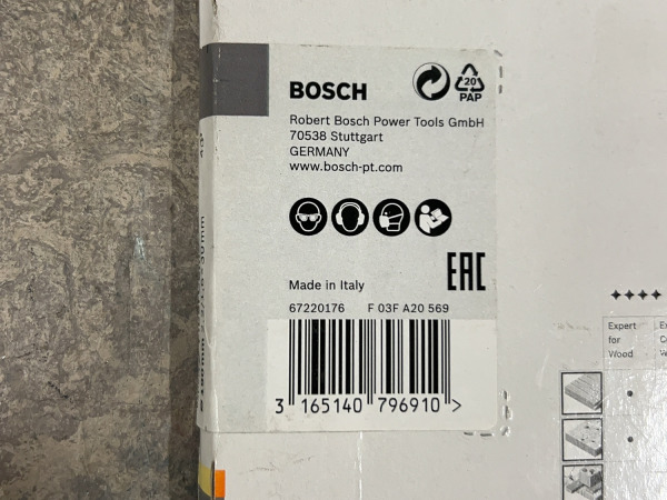 Bosch cirkelzaagblad ø190mm 4T Expert for Fiber Cement – foto 6 – kavel bij XL Auctions