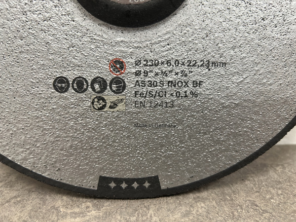 10x Bosch afbraamschijf ø230mm Expert for Inox – foto 2 – kavel bij XL Auctions