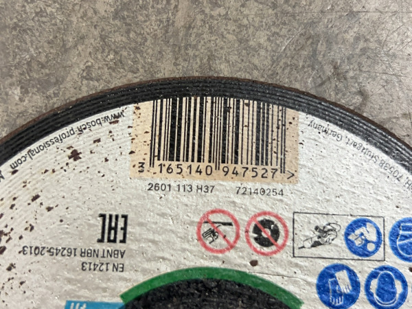 25x Bosch Pro slijpschijf ø125mm X-Lock Standard for Inox – foto 6 – kavel bij XL Auctions