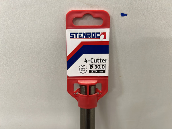Stenroc betonboor ø30x370mm SDS-Max Premium 4-Cutter – foto 3 – kavel bij XL Auctions