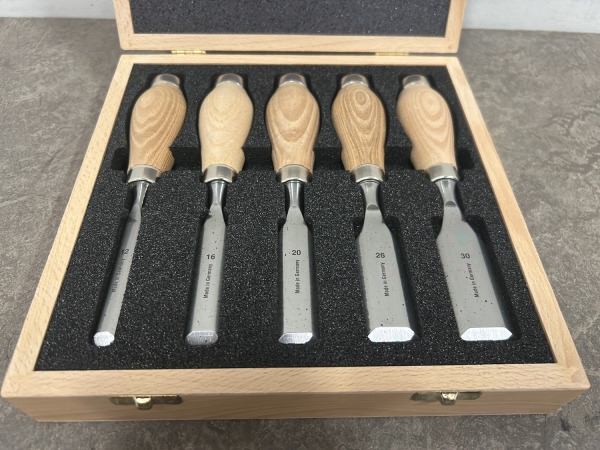 Stenroc steekbeitelset 5-delig WH320 – foto 2 – kavel bij XL Auctions