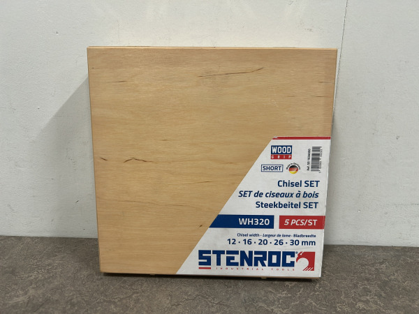 Stenroc steekbeitelset 5-delig WH320 – foto 3 – kavel bij XL Auctions