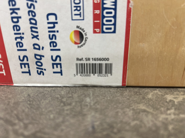 Stenroc steekbeitelset 5-delig WH320 – foto 4 – kavel bij XL Auctions