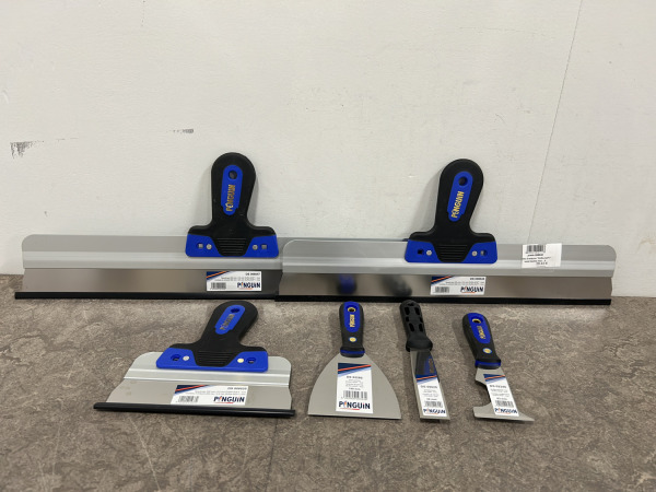 Pinguin plamuurgereedschap set 7-delig
