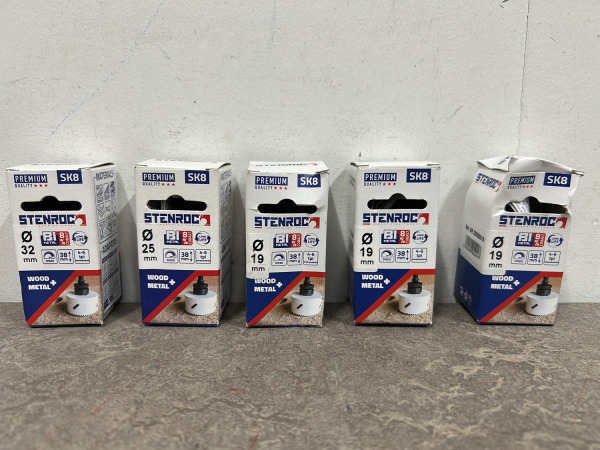 Stenroc gatzaag en toebehoren set 9-delig – foto 6 – kavel bij XL Auctions