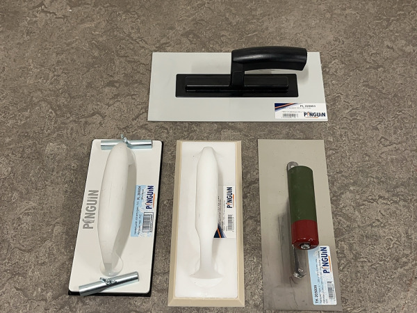Pinguin stucadoorsgereedschap set 9-delig – foto 2 – kavel bij XL Auctions