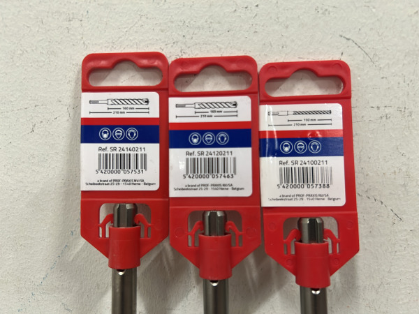 Stenroc betonboor ø4-14mm SDS-Plus set 10-delig – foto 7 – kavel bij XL Auctions