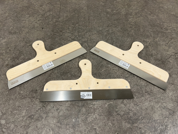 Jung spackmessen rvs met houten handgreep set 5-delig – foto 4 – kavel bij XL Auctions