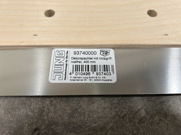 Jung spackmessen rvs met houten handgreep set 5-delig – foto 5 – kavel bij XL Auctions