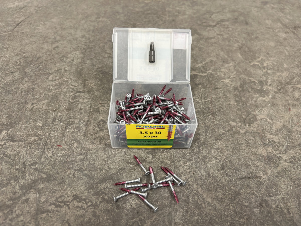 8x Rotadrill unischroeven ø3,5x30mm AR 200-pack – foto 2 – kavel bij XL Auctions