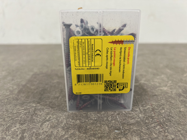 8x Rotadrill universeelschroeven ø4,0x40mm AR 200-pack – foto 5 – kavel bij XL Auctions